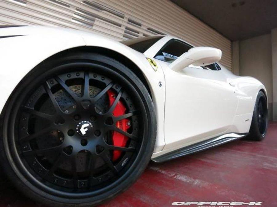  Ferrari 458 Spider White by Office-K 2014 года  (фото 10 из 14)